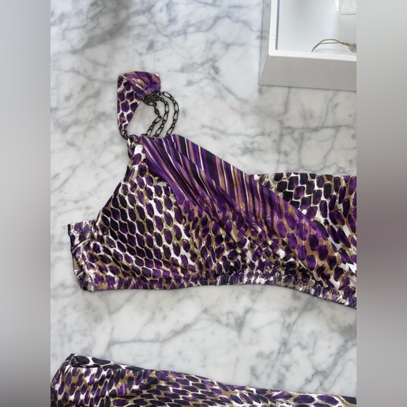 Purple patterned bathing suit from Becca Swim - Picture 2 of 3